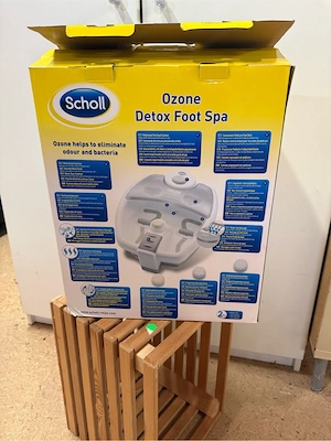 Scholl Ozone Detox Foot Spa - Fußsprudelbad mit Massagefunktion Bild 4