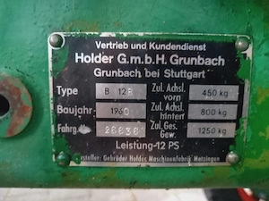 Holder B12 Bild 4