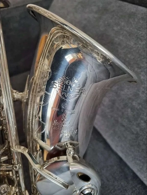 Altsaxophon Selmer SA80 II SILVER Bild 10