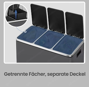 JOYFURNOS Mülltrennsystem mit 3 Fächern Bild 5