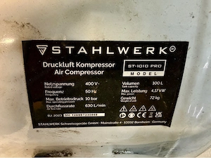 Stahlwerk Kompressor ST-1010 Pro Bild 2
