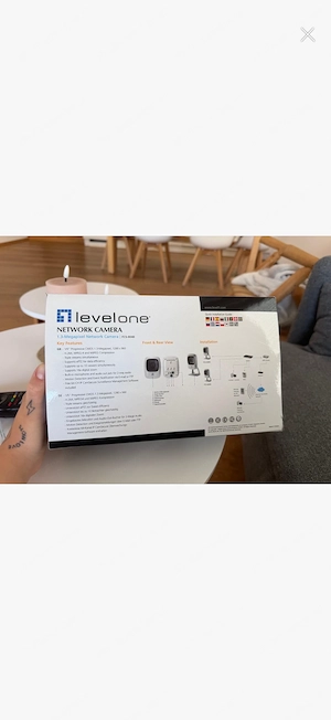 Neu und Orginalverpackte - LevelOne FSC Kamara Bild 2