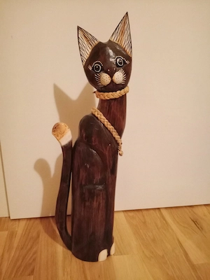 Katze Figur 
