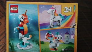 Lego Einhorn Seepferd Vogel 3 in 1  31140 Bild 2