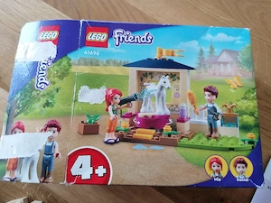 Lego friends Fohlen Putzplatz mit Mia und Daniel 41696 Bild 2
