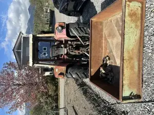 Styer 650 Traktor mit Mulde  Bild 3
