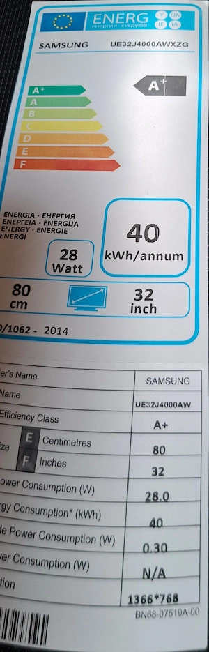 Samsung TV Gerät Flachbildschirm Bild 4