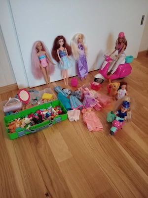 Barbie mit Zubehör 