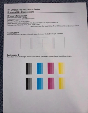 HP OfficeJet Pro 8600 Multifunktionsdrucker   WLAN, Duplex, Scanner Bild 4
