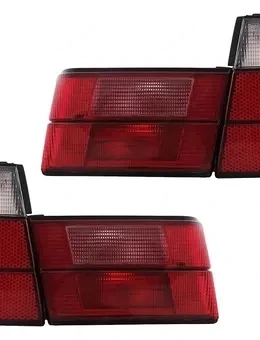 Rückleuchten geeignet für BMW 5er E34 Limousine Baujahre 1987 bis 1995 Rot-Weiß Bild 4