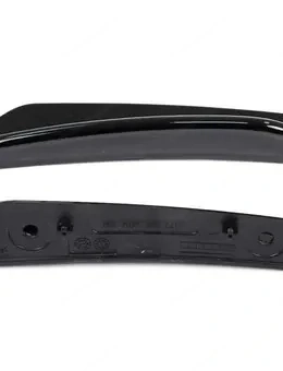 A35 Design Frontstoßstangen-Flaps für Mercedes A-Klasse W177 - Black Edition Bild 8