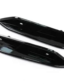 A35 Design Frontstoßstangen-Flaps für Mercedes A-Klasse W177 - Black Edition Bild 6