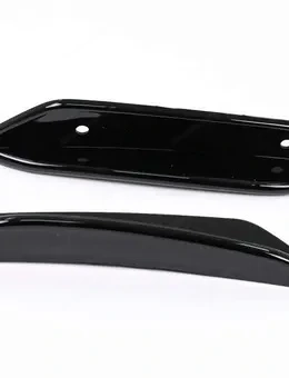 A35 Design Frontstoßstangen-Flaps für Mercedes A-Klasse W177 - Black Edition Bild 5