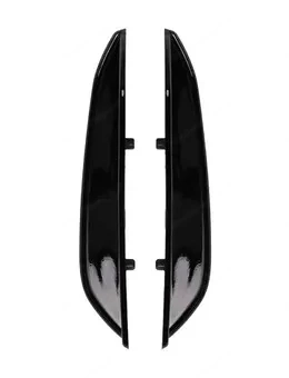A35 Design Frontstoßstangen-Flaps für Mercedes A-Klasse W177 - Black Edition Bild 4