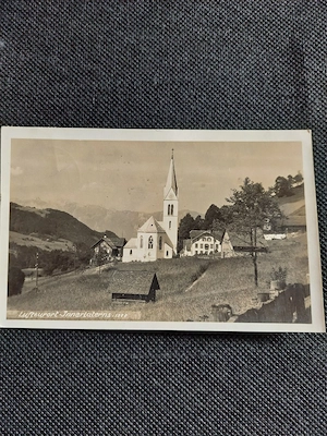 Alte Vorarlberger Postkarte 1941