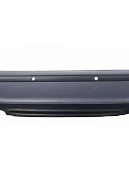 Heckstoßstange für BMW 3er E46 4D Limousine 1998 2004 M-Technik Design mit PDC Bohrungen Bild 2