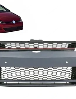 Frontstoßstange geeignet für VW Golf VII 7 5G Baujahre 2013 bis 2017 7,5 GTI Design Bild 8