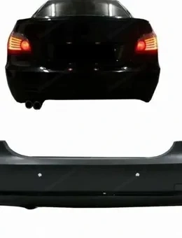 AKTION Heckstoßstange passend für BMW 5er E60 Baujahre 2003 bis 2007 M-Technik Design mit PDC 24mm Bild 6