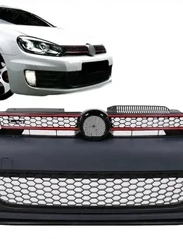 Frontstoßstange geeignet für VW Golf VI 6 Hatchback Coupé Baujahre 2008 bis 2013 GTI-Look Bild 6