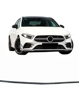 Lippenverbreiterung vorne für Mercedes A-Klasse W177 V177 Sport-Line A35 (04.2018 2022) Schwarz Bild 2