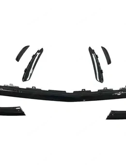 Lippenverbreiterung vorne für Mercedes A-Klasse W177 V177 Sport-Line A35 (04.2018 2022) Schwarz Bild 4