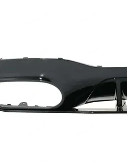 Heckdiffusor für Mercedes A-Klasse W177 Schrägheck ab 2018 mit Chrom-Auspuffblenden Bild 5