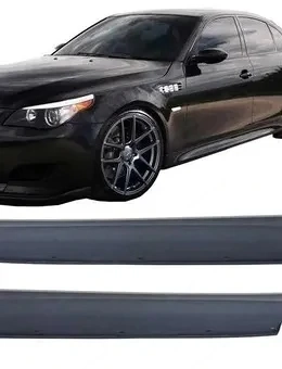 BMW E60 E61 Seitenschweller im M-Technik Look für Vorfacelift und LCI   Satz links rechts Bild 2