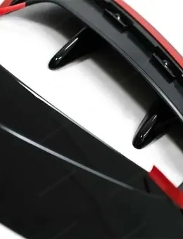Mercedes A-Klasse W177 Heckstoßstangen-Flaps A35 Design - Black Edition Bild 6