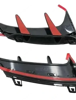 Mercedes A-Klasse W177 Heckstoßstangen-Flaps A35 Design - Black Edition Bild 5