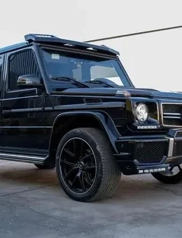 Frontschürze Spoiler LED Tagfahrlicht Verlängerung für Mercedes G-Klasse W463 1989 2017 Bild 4