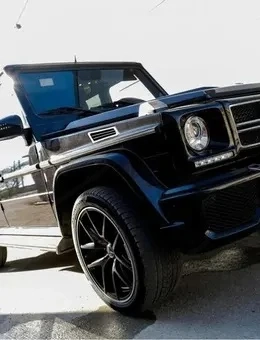 Mercedes G-Klasse W463 Scheinwerfer Chrom Bi-Xenon Look - NUR 199  Bild 8
