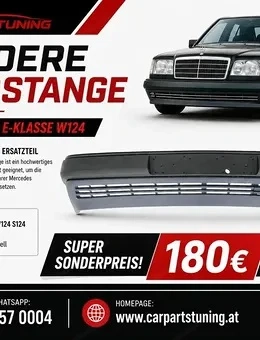 Stoßstange vorne für Mercedes E-Klasse W124 C124 S124 (10.1989 06.1996) Lim. Coupé Cabrio Kombi