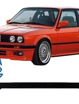 Frontspoilerlippe passend für BMW 3er E30 Limousine   Cabrio   Touring Baujahre 1982 bis 1994 Bild 2