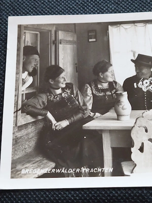 Alte Vorarlberger Postkarte  Bild 2