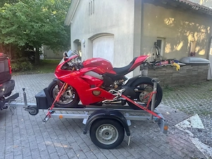 Motorrad Anhänger mieten Bild 2