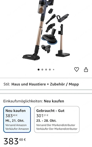 AEG HYGIENIC 8000 Akku-Staubsauger  Bild 3