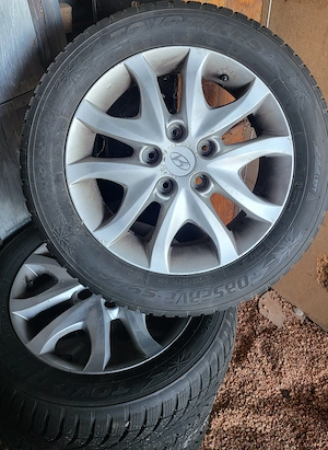 Winterreifen 205 55R16 91H , Hyundai-Felg Bild 2