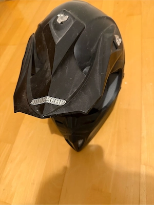 verkaufe Cross Helm Bild 2