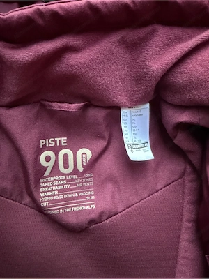 Wed'ze Skijacke Piste 900 mit Daune Bild 5