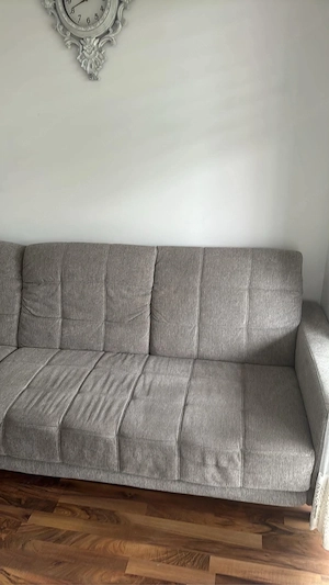 Verkaufe Ecksofa mit Hocker ( Sclaffumktion ) Bild 3