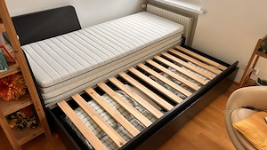 IKEA Flekke Tagesbett 80 160 x 200 cm inkl. 2 x Malfors-Matratzen Bild 8