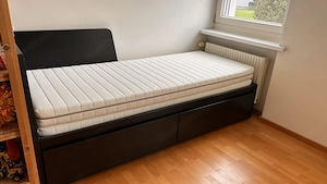 IKEA Flekke Tagesbett 80 160 x 200 cm inkl. 2 x Malfors-Matratzen Bild 10