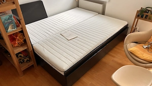 IKEA Flekke Tagesbett 80 160 x 200 cm inkl. 2 x Malfors-Matratzen Bild 7