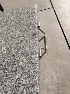 Schirmständer mit Rollen ca. 25kg Bild 2