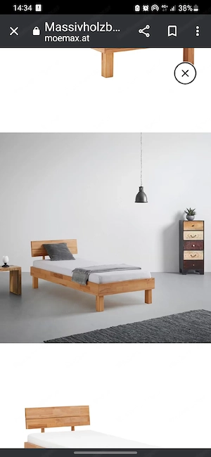 Bett neu noch verpackt 