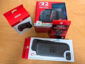 Nintendo Switch 2 + Pro Controller + Assassin s Creed Shadows + Zubehör Bild 5