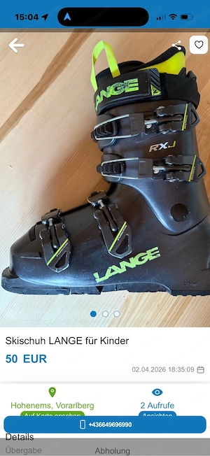 Skischuhe Kinder  LANGE Bild 3