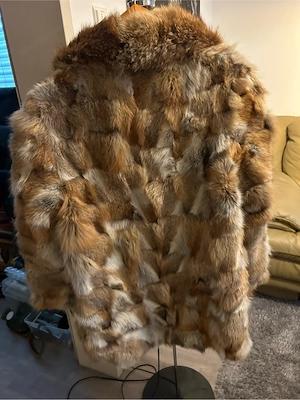Echter Pelz (Kaninchen) Damen Jacke  Bild 2
