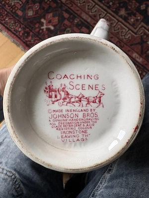 Sammlerstückeück - Kaffeekanne mit Milchkännchen Bild 3