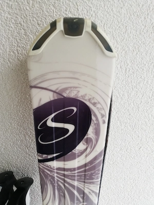 Ski mit Skistöcken von Salomon  Bild 3